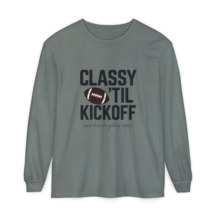 Football Fan Long Sleeve Tee