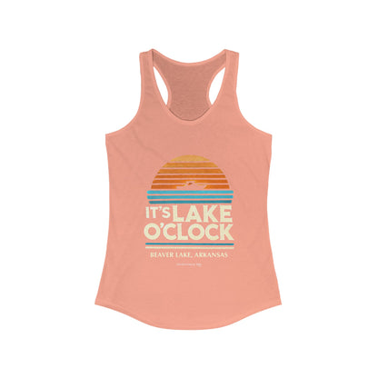 Notorious Tee - It's Lake O'Clock Flowy Racerback Tank Women's