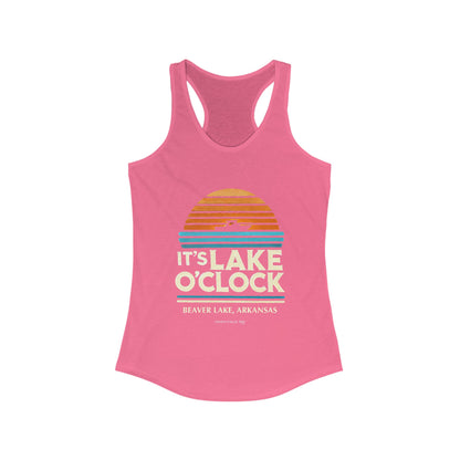 Notorious Tee - It's Lake O'Clock Flowy Racerback Tank Women's