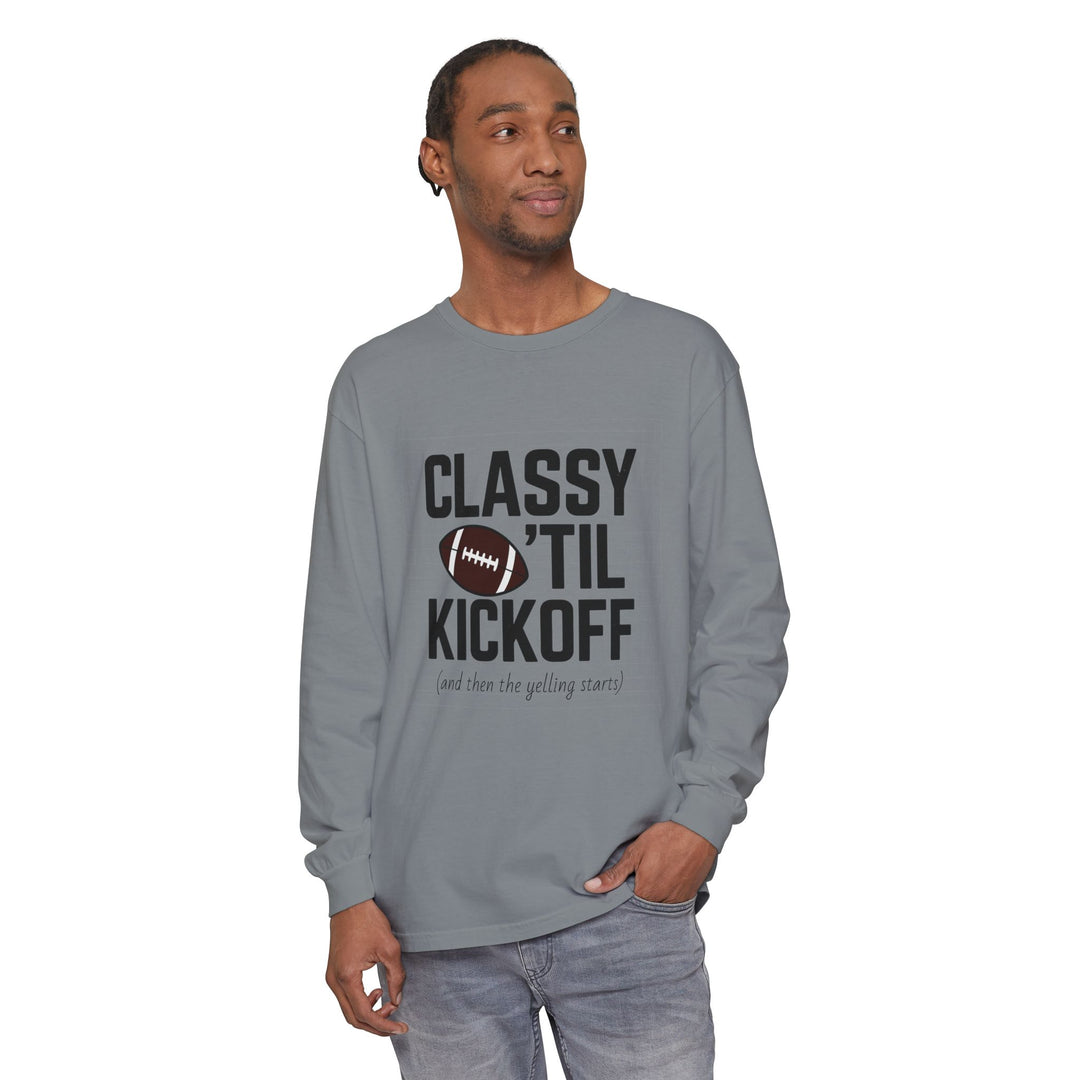 Football Fan Long Sleeve Tee