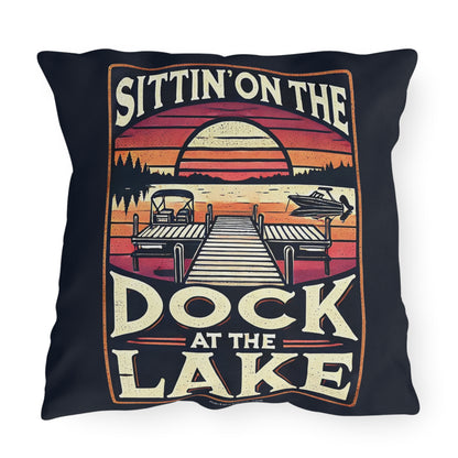 Sittin' on the Dock at the Lake Pillow