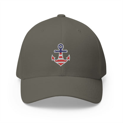 Nautical Anchor Embroidered Cap for Summer Adventures, Beach Day Hat, Sailor Gift, Outdoorsy Style, Casual Everyday Wear
