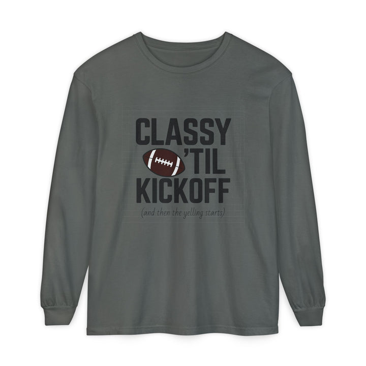 Football Fan Long Sleeve Tee