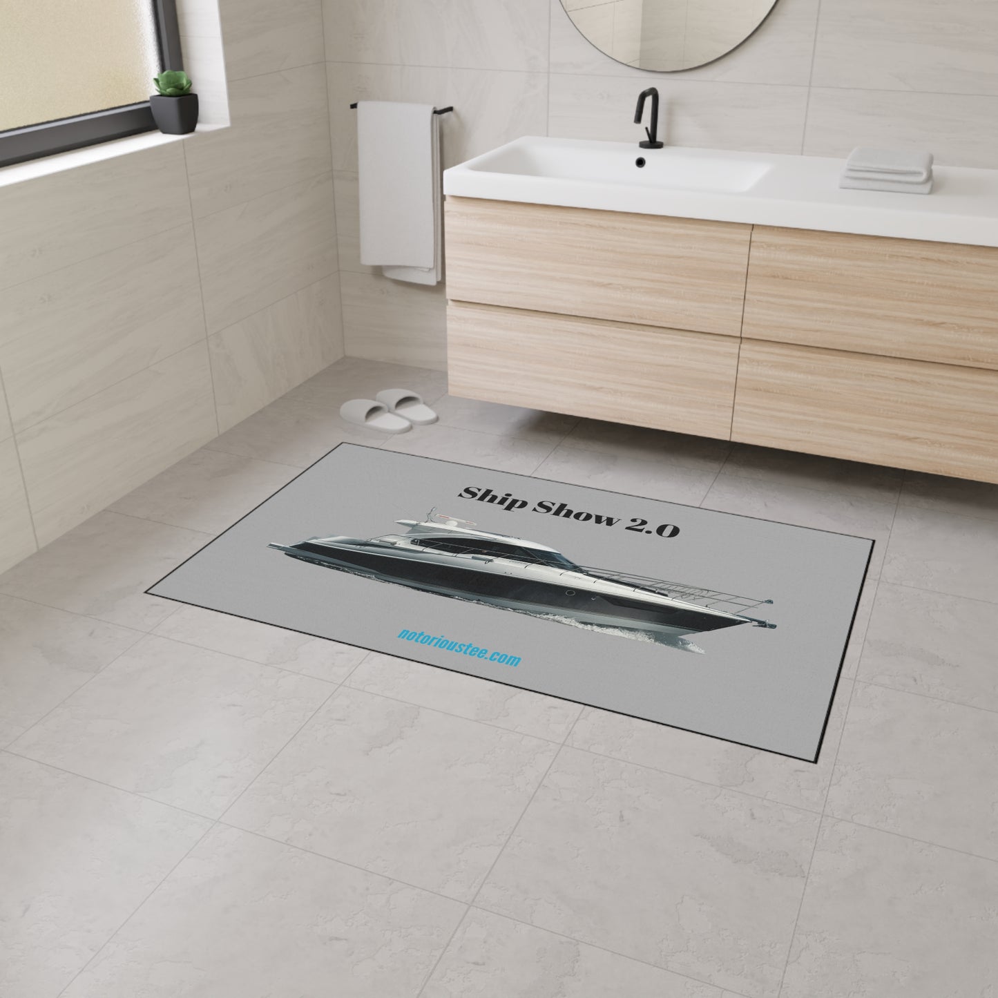 Notorious Tee Ship Show 2.0 Heavy Duty Floor Mat