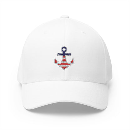 Nautical Anchor Embroidered Cap for Summer Adventures, Beach Day Hat, Sailor Gift, Outdoorsy Style, Casual Everyday Wear