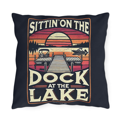 Sittin' on the Dock at the Lake Pillow
