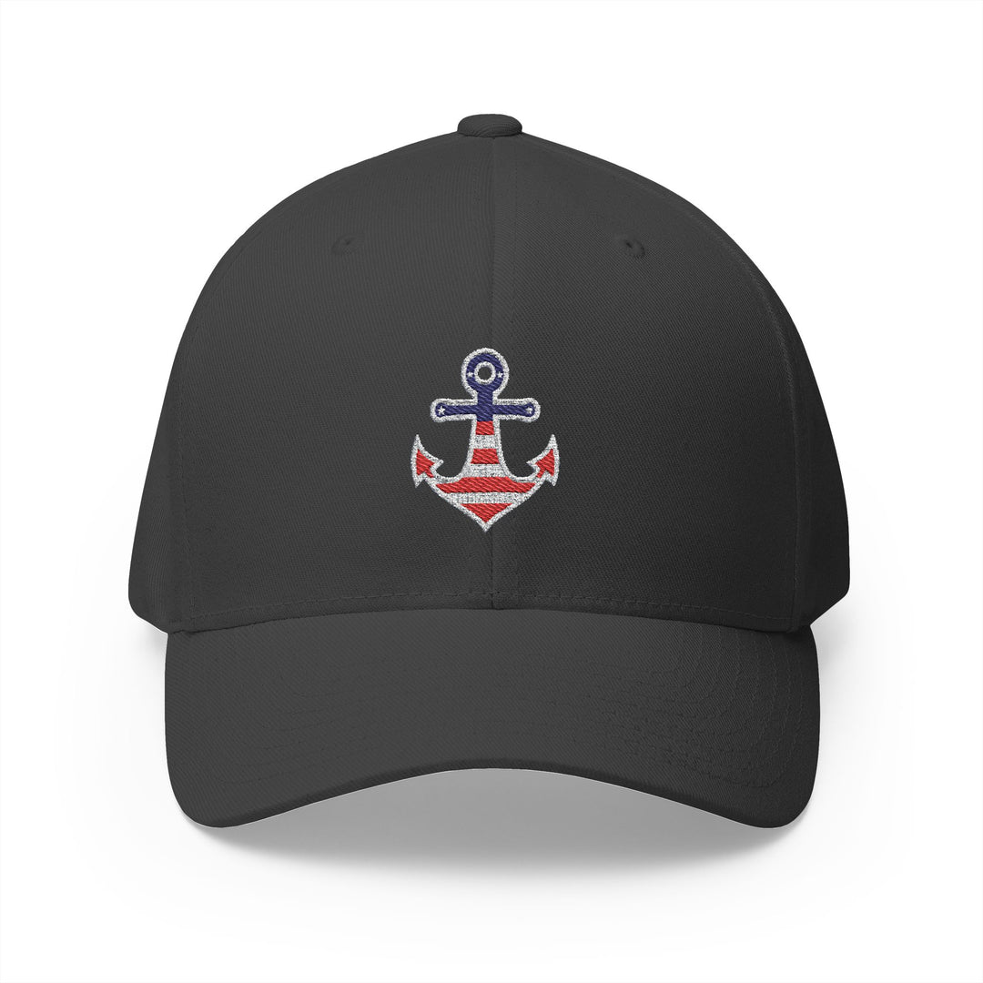 Nautical Anchor Embroidered Cap