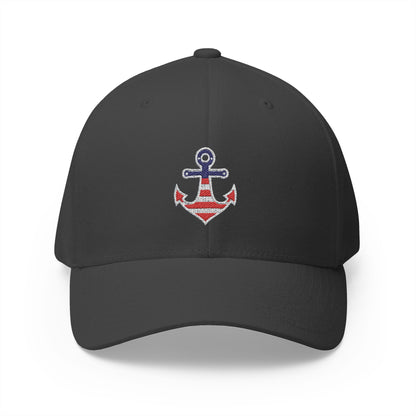 Nautical Anchor Embroidered Cap for Summer Adventures, Beach Day Hat, Sailor Gift, Outdoorsy Style, Casual Everyday Wear