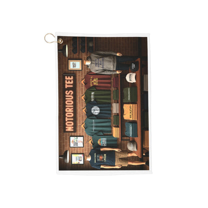 Custom Notorious Tee Golf Towel - Perfect for Golf Lovers & Gifts