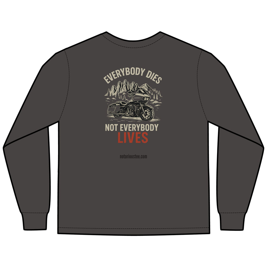 Ride to Live Motorcycle Long Sleeve Tee