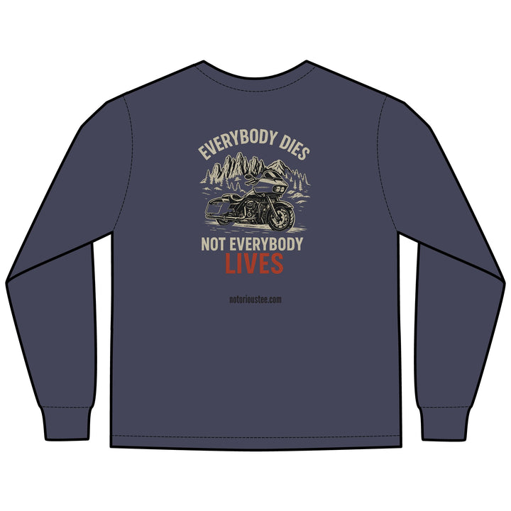 Ride to Live Motorcycle Long Sleeve Tee