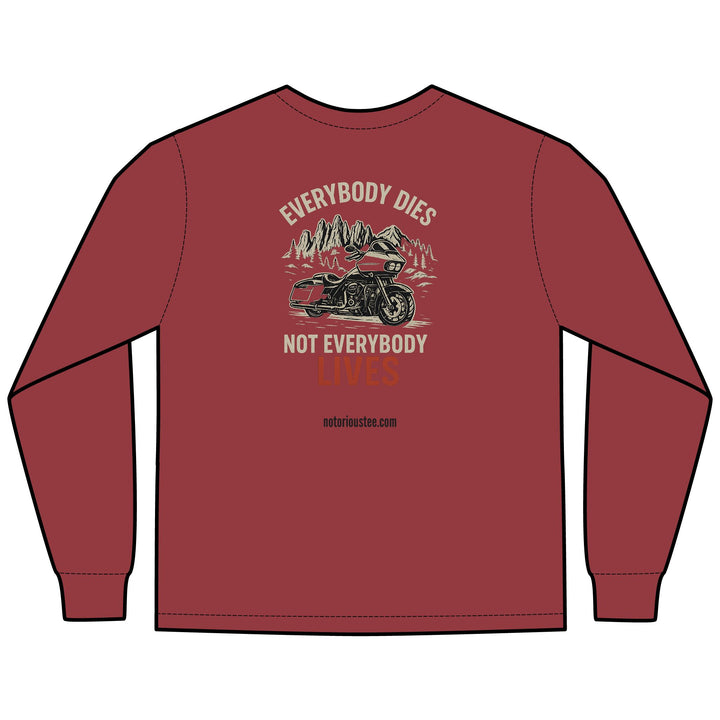 Ride to Live Motorcycle Long Sleeve Tee