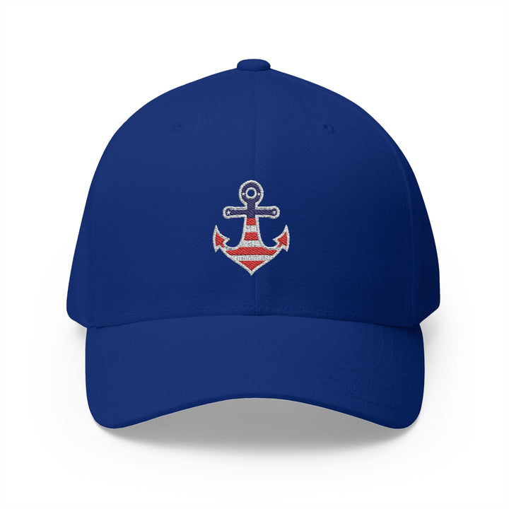 Nautical Anchor Embroidered Cap