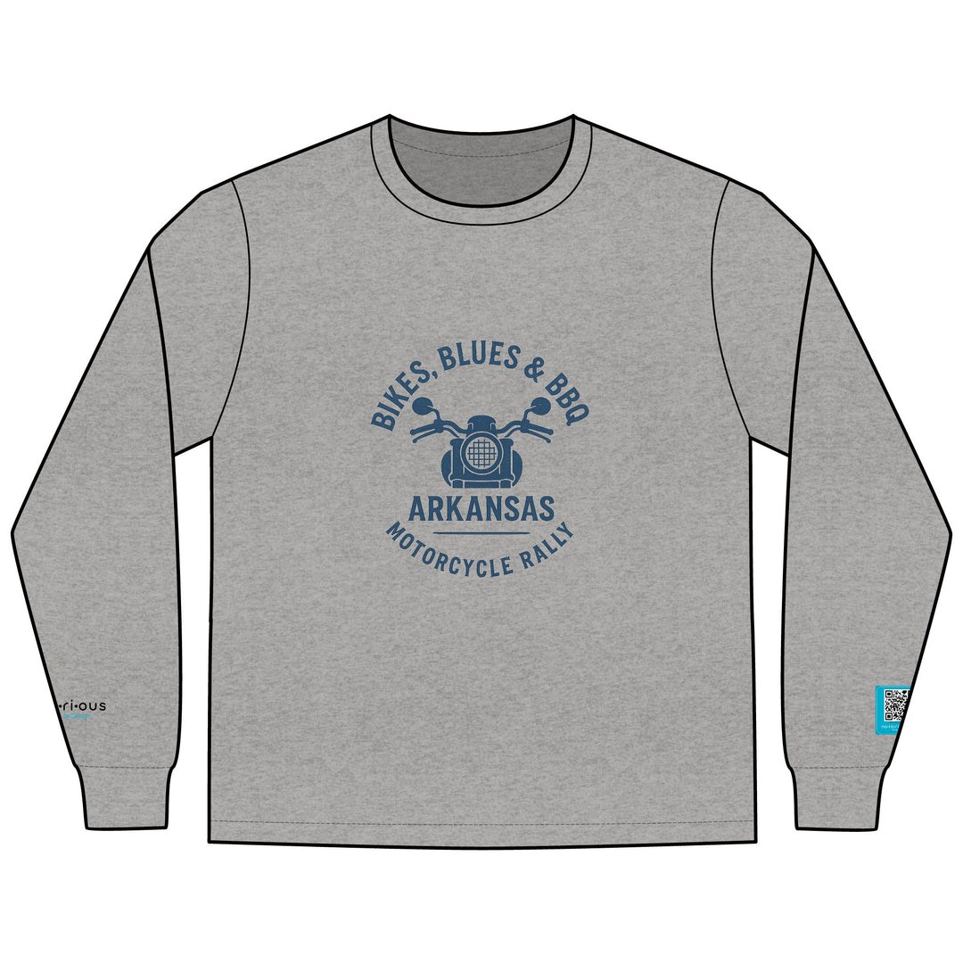 Bikes, Blues &amp; BBQ Rally Long Sleeve Tee