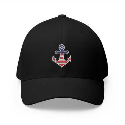 Nautical Anchor Embroidered Cap for Summer Adventures, Beach Day Hat, Sailor Gift, Outdoorsy Style, Casual Everyday Wear
