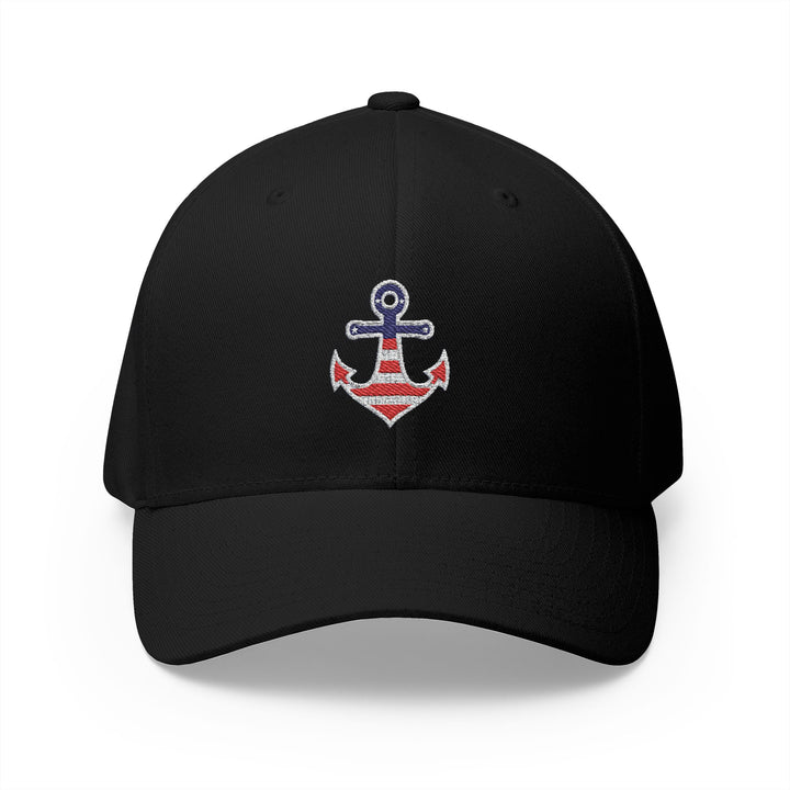 Nautical Anchor Embroidered Cap