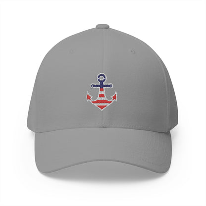 Nautical Anchor Embroidered Cap for Summer Adventures, Beach Day Hat, Sailor Gift, Outdoorsy Style, Casual Everyday Wear