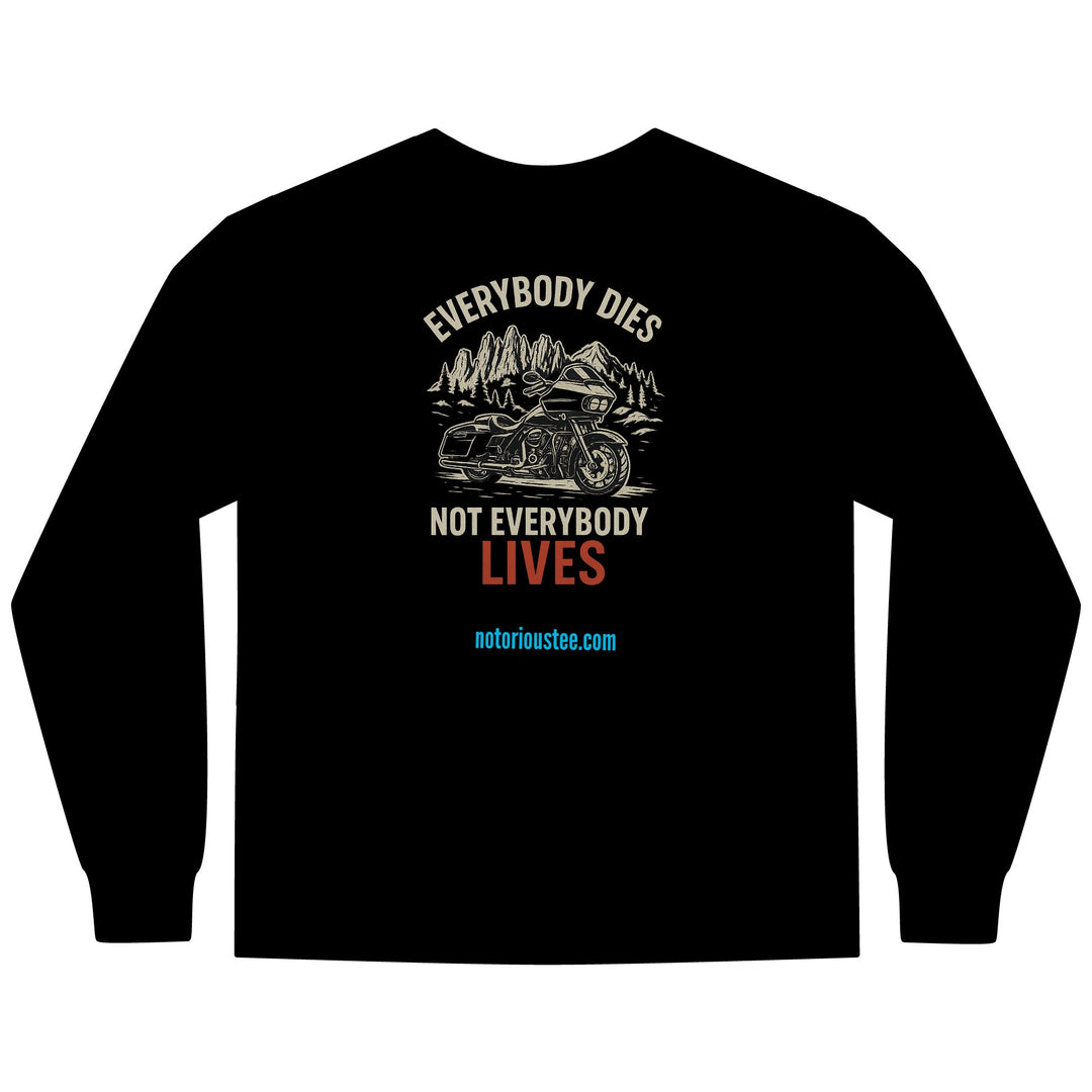 Ride to Live Motorcycle Long Sleeve Tee