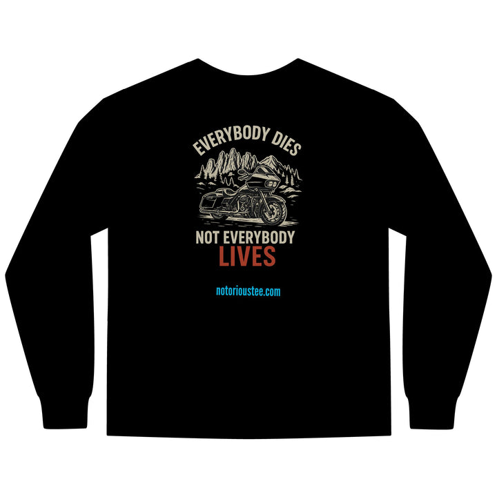 Ride to Live Motorcycle Long Sleeve Tee
