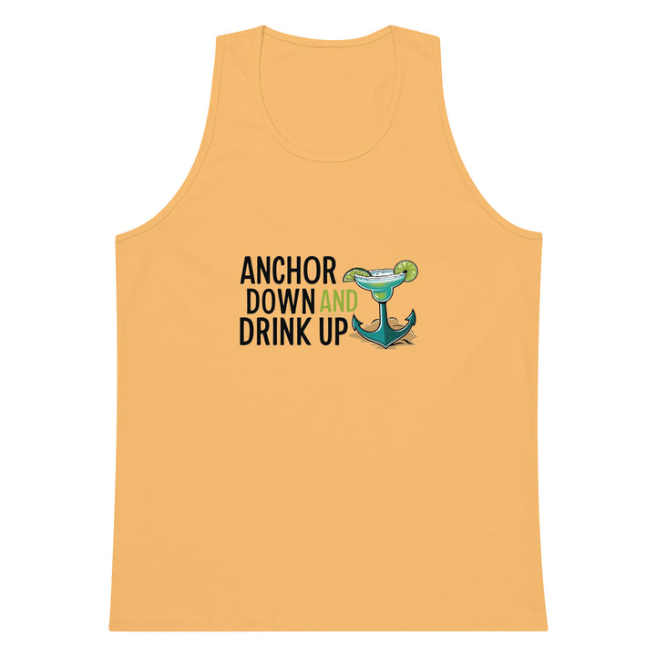 Anchor Down Men’s premium tank top