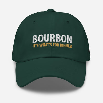 BOURBON DINNER Adjustable Hat - HIDDEN MESSAGE
