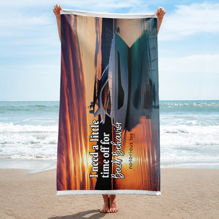 Bad Behavior Towel