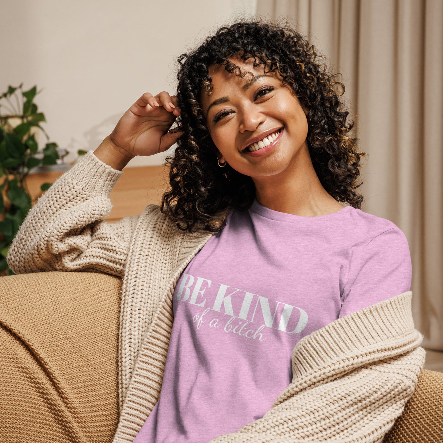 Be Kind Bitch Women's Relaxed Tee