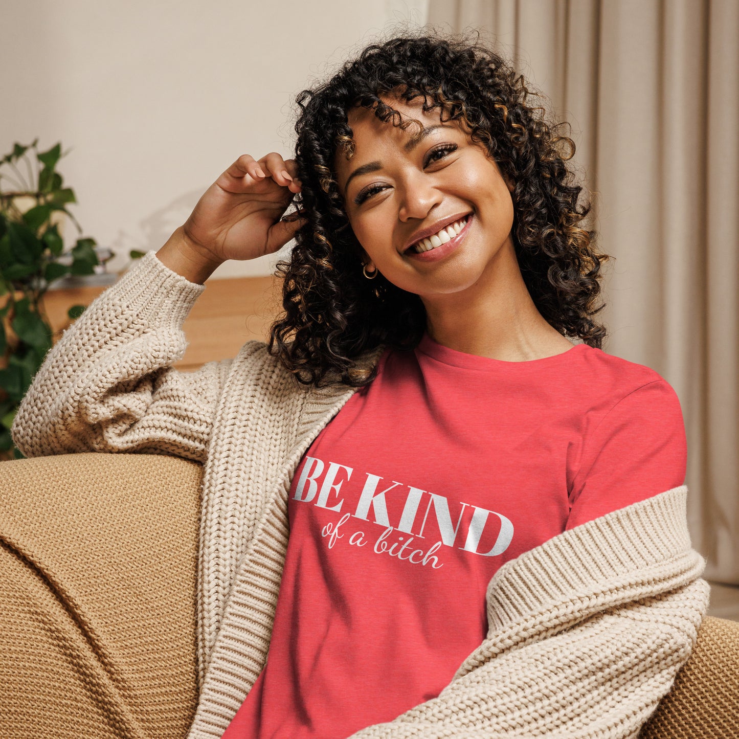 Be Kind Bitch Women's Relaxed Tee
