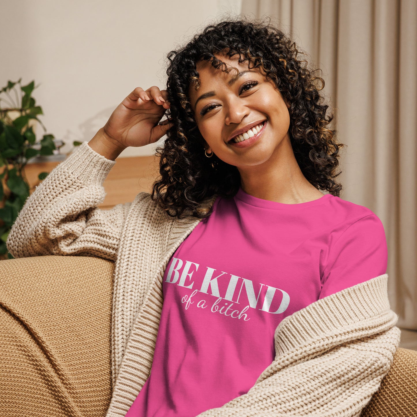 Be Kind Bitch Women's Relaxed Tee