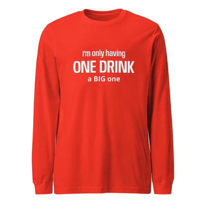 Big One Unisex Long Sleeve Tee