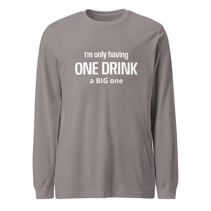 Big One Unisex Long Sleeve Tee