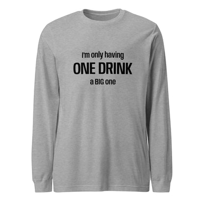 Big One Unisex Long Sleeve Tee