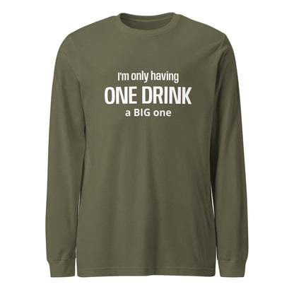 Big One Unisex Long Sleeve Tee