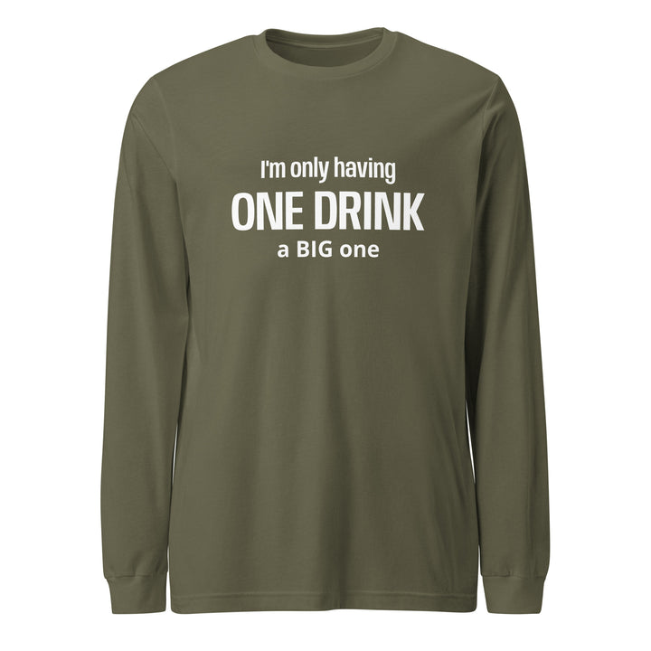 Big One Unisex Long Sleeve Tee