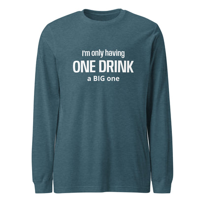 Big One Unisex Long Sleeve Tee