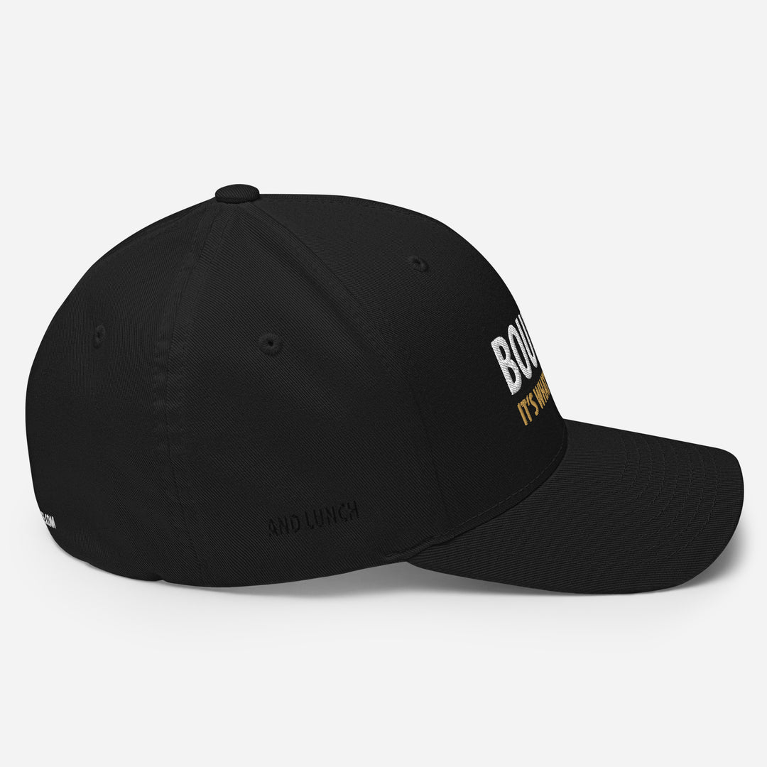 Bourbon Dinner Structured Twill Cap - HIDDEN MESSAGE!