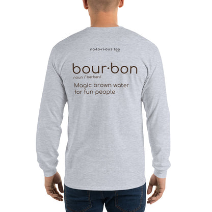 Bourbon Legend Logo Men’s Long Sleeve Shirt