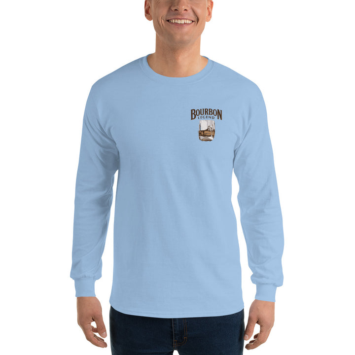 Bourbon Legend Logo Men’s Long Sleeve Shirt