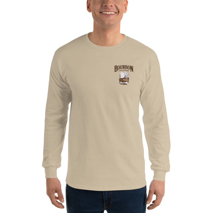 Bourbon Legend Logo Men’s Long Sleeve Shirt