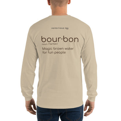 Bourbon Legend Logo Men’s Long Sleeve Shirt