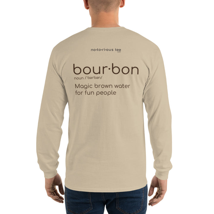 Bourbon Legend Logo Men’s Long Sleeve Shirt