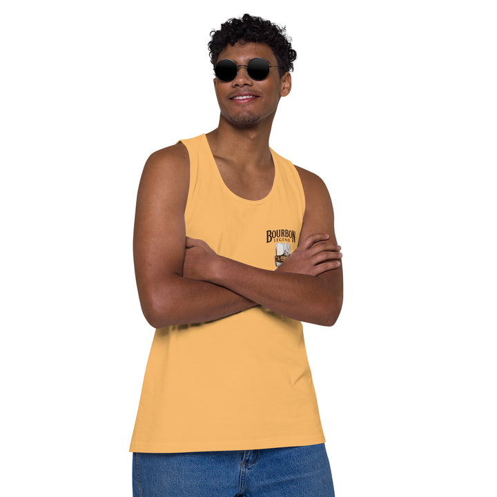 Bourbon Legend Logo Men’s premium tank top