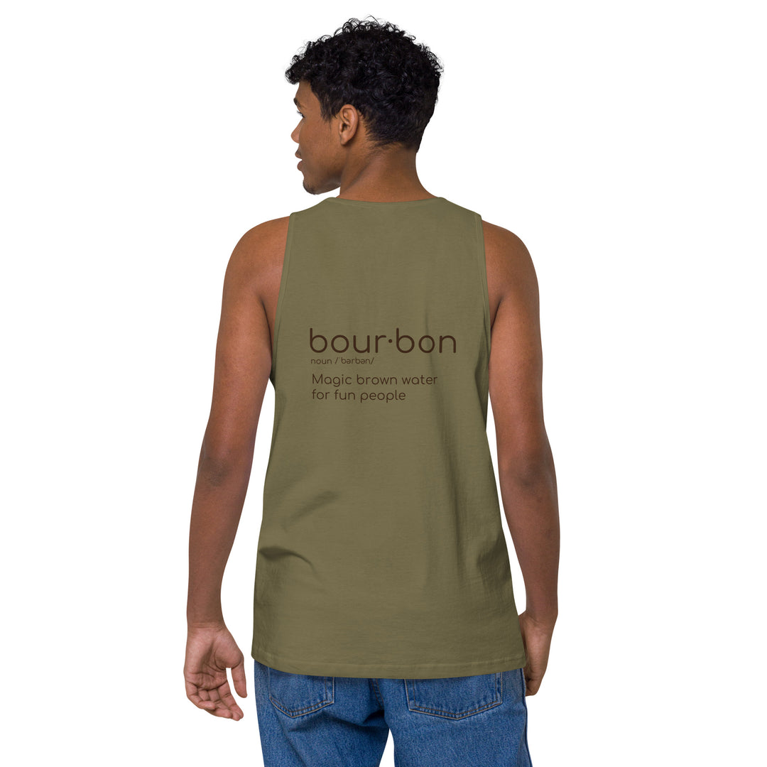Bourbon Legend Logo Men’s premium tank top