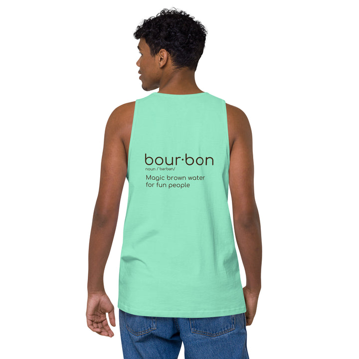 Bourbon Legend Logo Men’s premium tank top