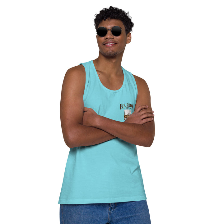 Bourbon Legend Logo Men’s premium tank top