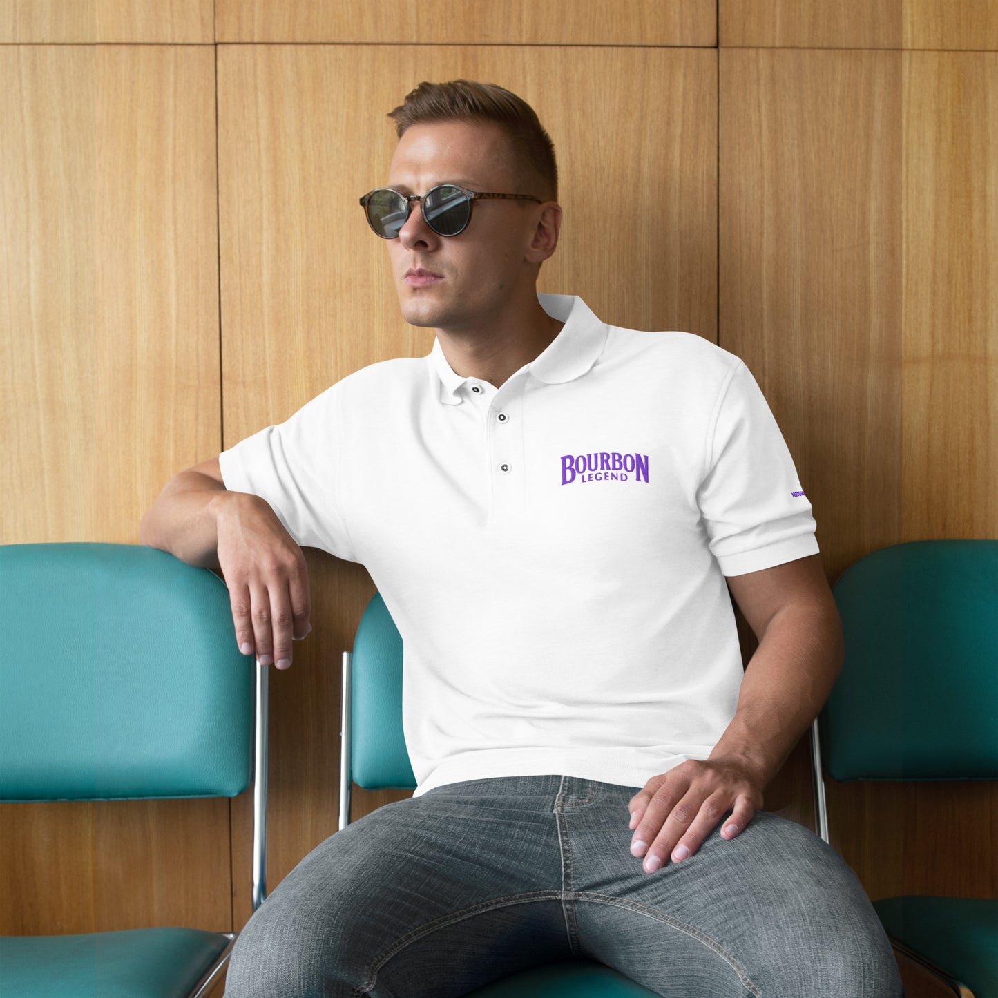 Bourbon Legend Men's Premium Polo