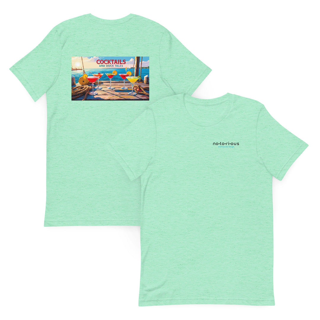 COCKTAILS AND DOCK TALES - Unisex Tee