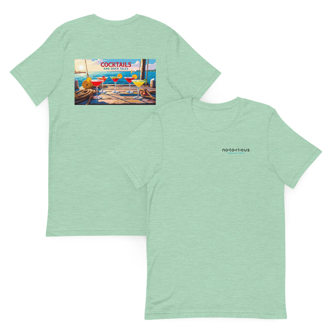 COCKTAILS AND DOCK TALES - Unisex Tee