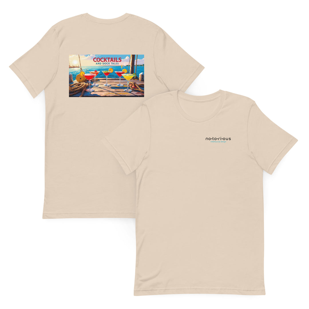 COCKTAILS AND DOCK TALES - Unisex Tee