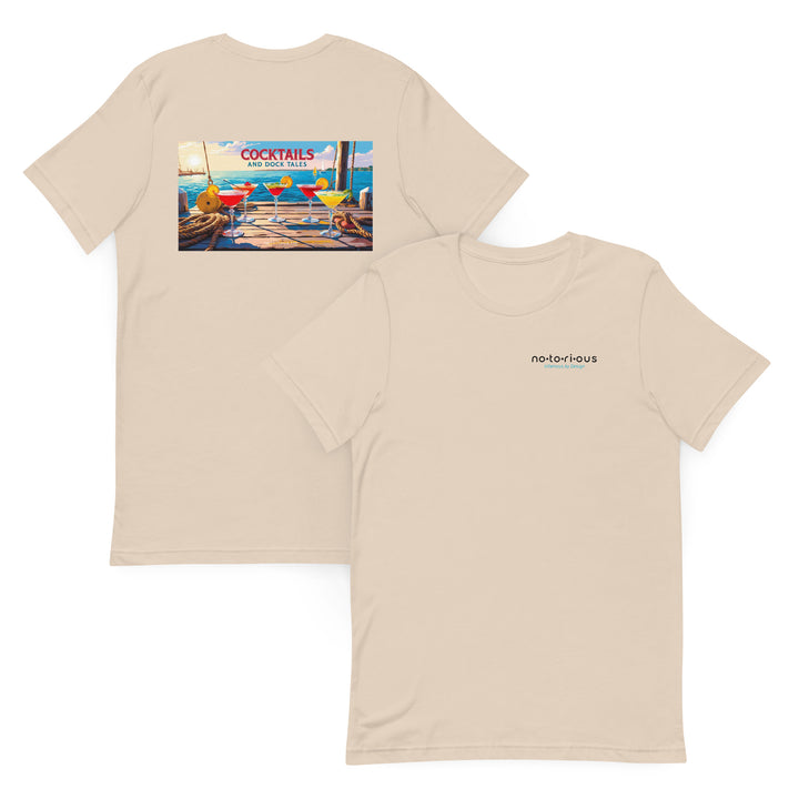 COCKTAILS AND DOCK TALES - Unisex Tee